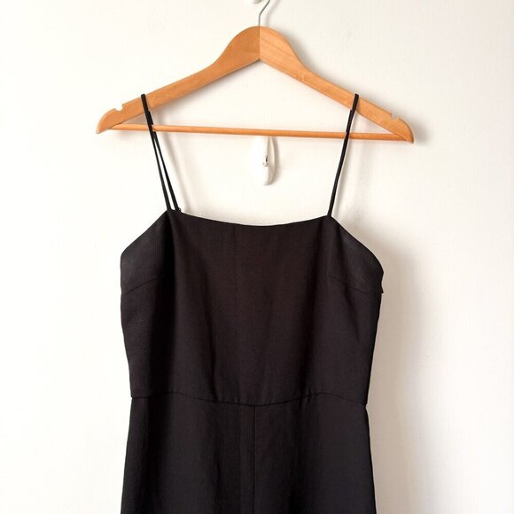 Aritzia Babaton Estaban Skinny Strap Jumpsuit Black Size 4 - Picture 5 of 9